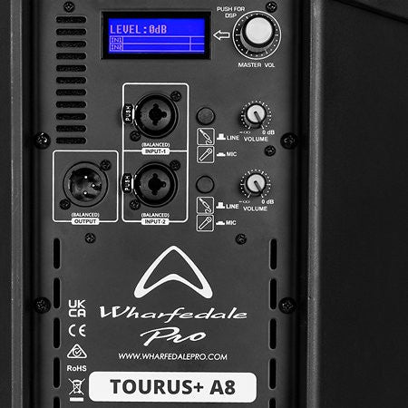 ALTAVOZ ACTIVO WHARFEDALE TOURUS +A8 8 PULGADAS