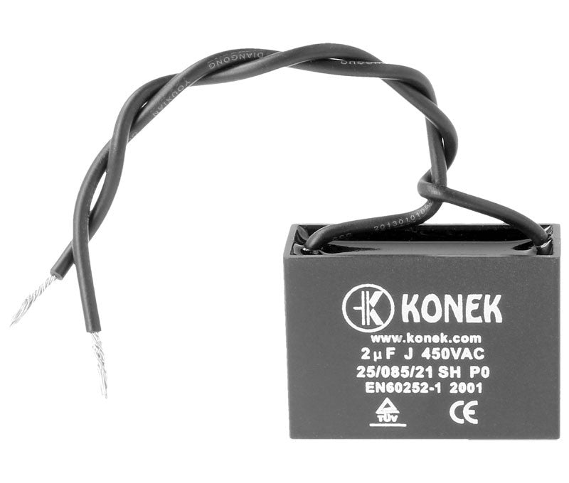 Condensador de arranque 2uf ventiladores y similares