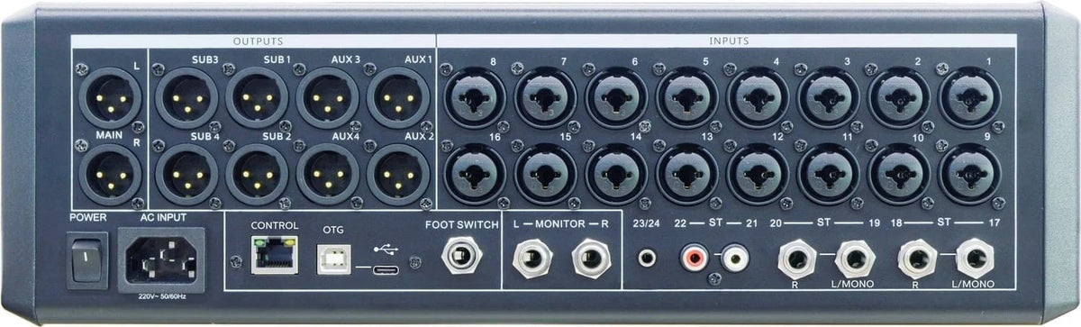 Oqan Q24D Pro es una potente mesa digital profesional diseñada