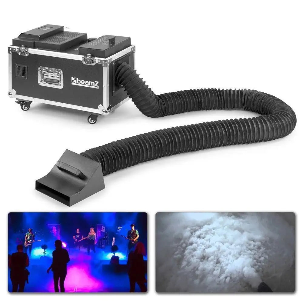 beamZ Professional LF1500 | Máquina de Niebla Baja con Tecnología Ultrasónica