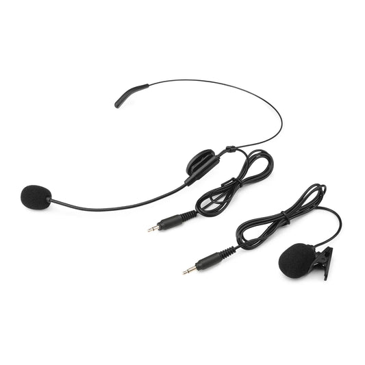 WM552B Sistema de Micrófono Inalámbrico Dual de Petaca UHF Plug-and-Play