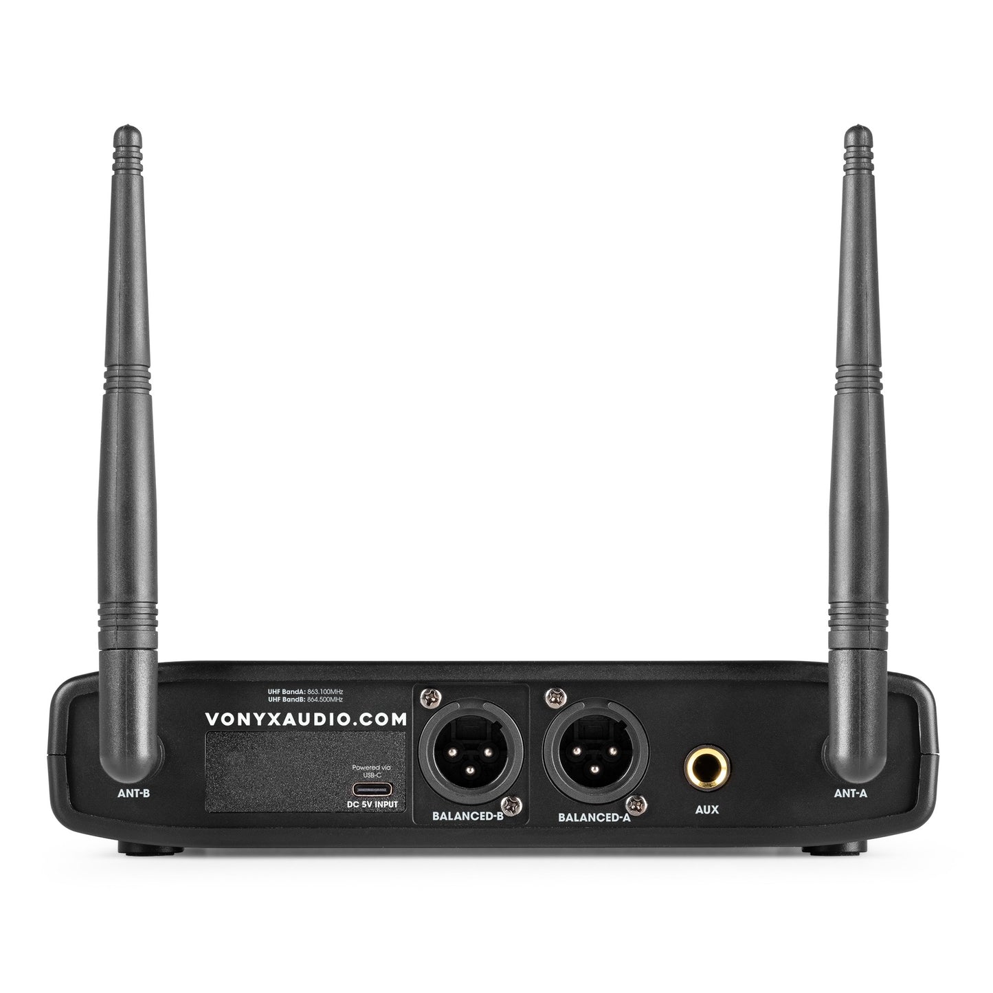 Sistema de Micrófono Inalámbrico UHF Doble WM42HH