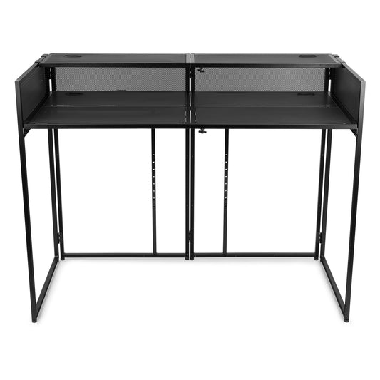 Vonyx DB6 — Sistema de Cabina DJ Plegable Pro con Soporte TV hasta 65"