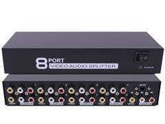 Splitter De Video 1 Entrada 8 Salidas
