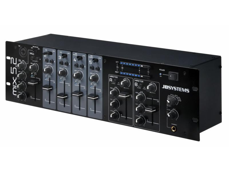 Mix-5.2 Jbsystems Mezclador 2 Zonas