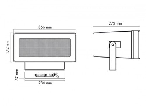 PF-30T Proyector De Sonido IP-66