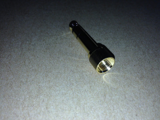 Adaptador Mini jack a Jack Roscado