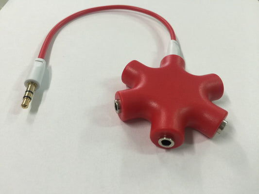Spliter Divisor Mini Jack 3,5 mm 1 a 5 Salidas