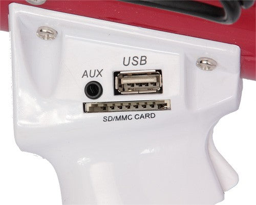 MEGÁFONO 50W CON USB Y SD MEGA50USB LTC-AUDIO