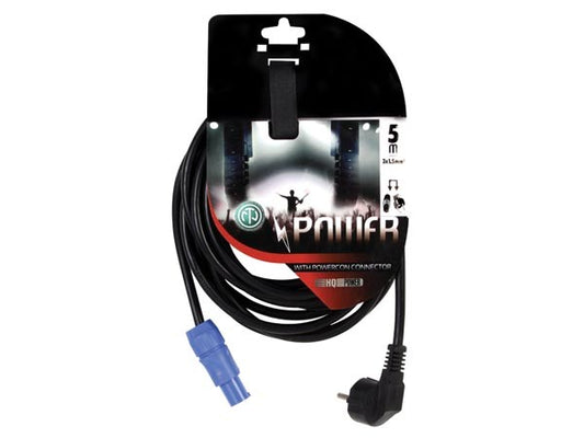 Cable Schuko a Powercon 5 Metros