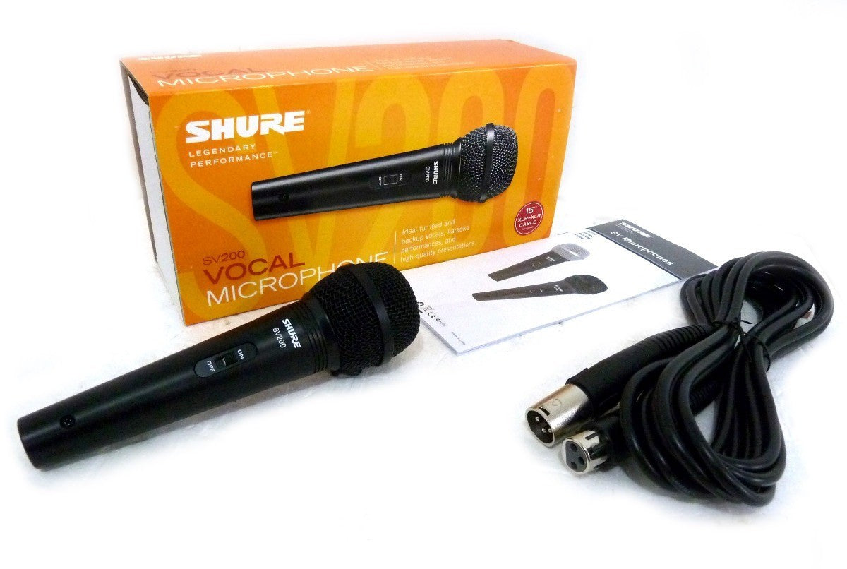 Microfóno Con Cable Shure SV200
