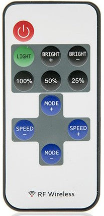 Dimmer Mini para Tiras de LEDs con Mando 5-24VDC hasta 30/144W