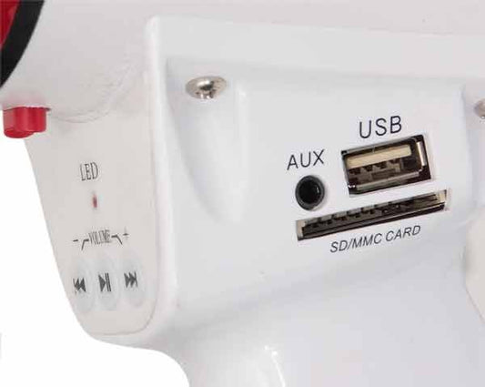 Megafono 35w USB/SD Bateria Recargable Y Micrófono