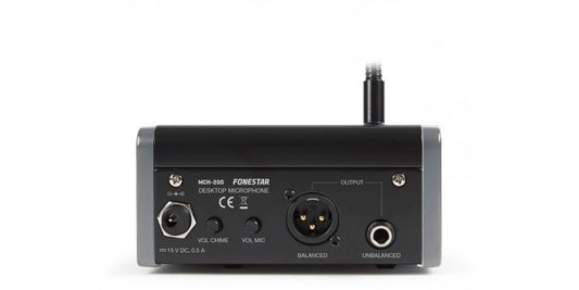 Microfono sobremesa con tonos MCH-205 FONESTAR