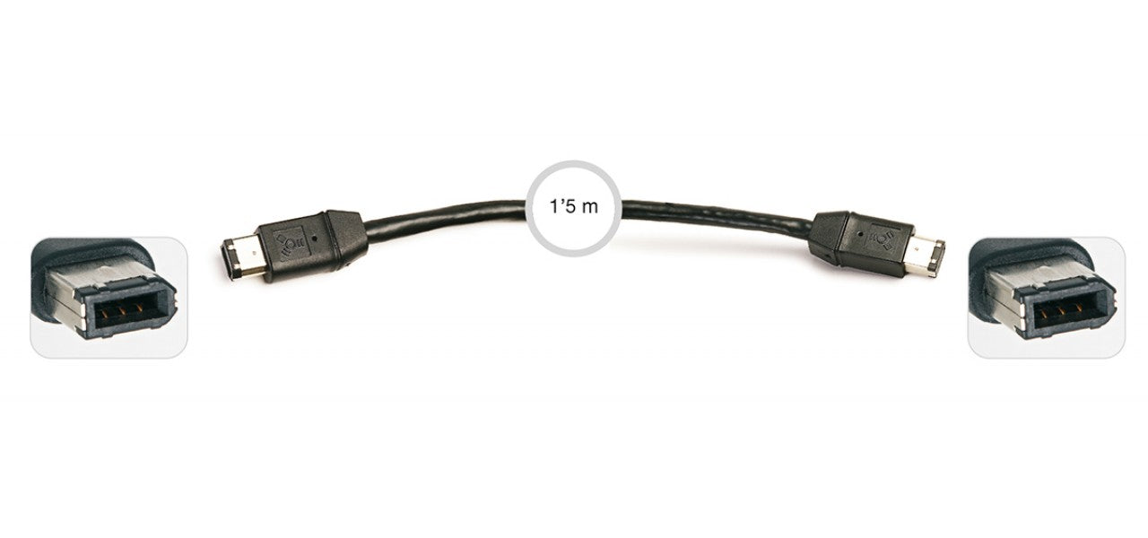 Cable firewire de 6 contactos 1.5m