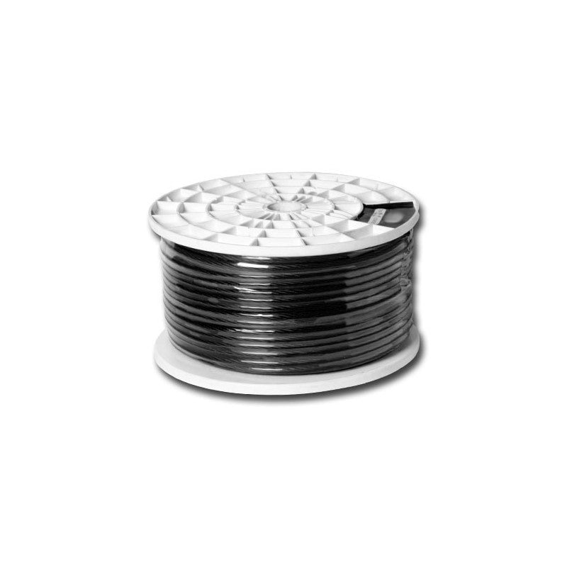 Cable Alimentacion 1X7mm Negro Etapas de Potencia.
