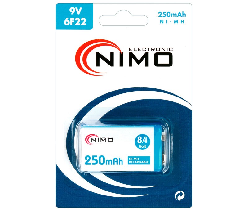 Bateria recargable 9v Microfonos inalambricos