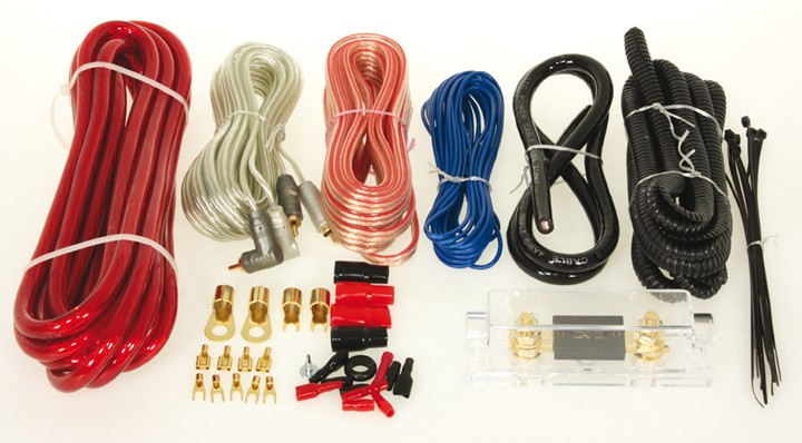 KIT DE CABLEADO COMPLETO 60A PARA COCHE Y ALTAVOCES