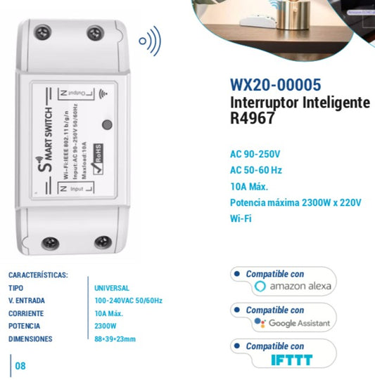 INTERRUPTOR WIFI WOOX R4967