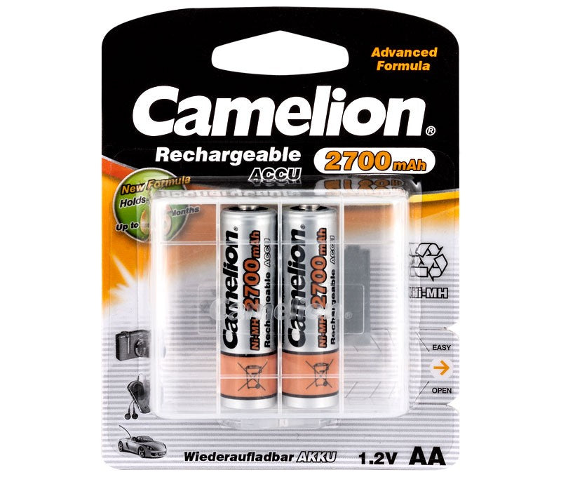Batería recargable AA 1,2V/2700mAh NI-MH