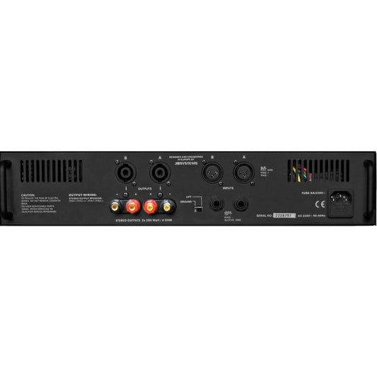 VX-400 II ETAPA POTENCIA JB SYSTEMS 2x200w