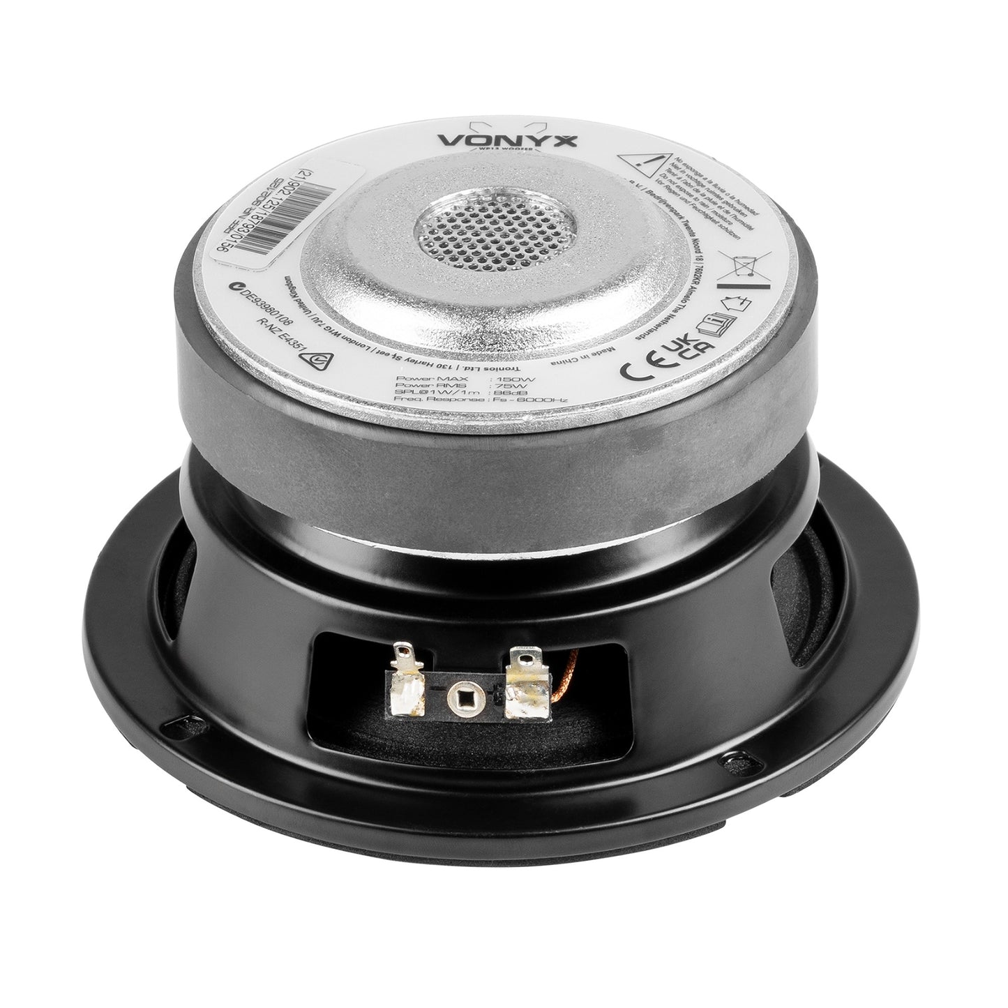 Vonyx WP13 — Woofer Hi-Fi 5,25" (13 cm) 75W RMS 8 Ohm