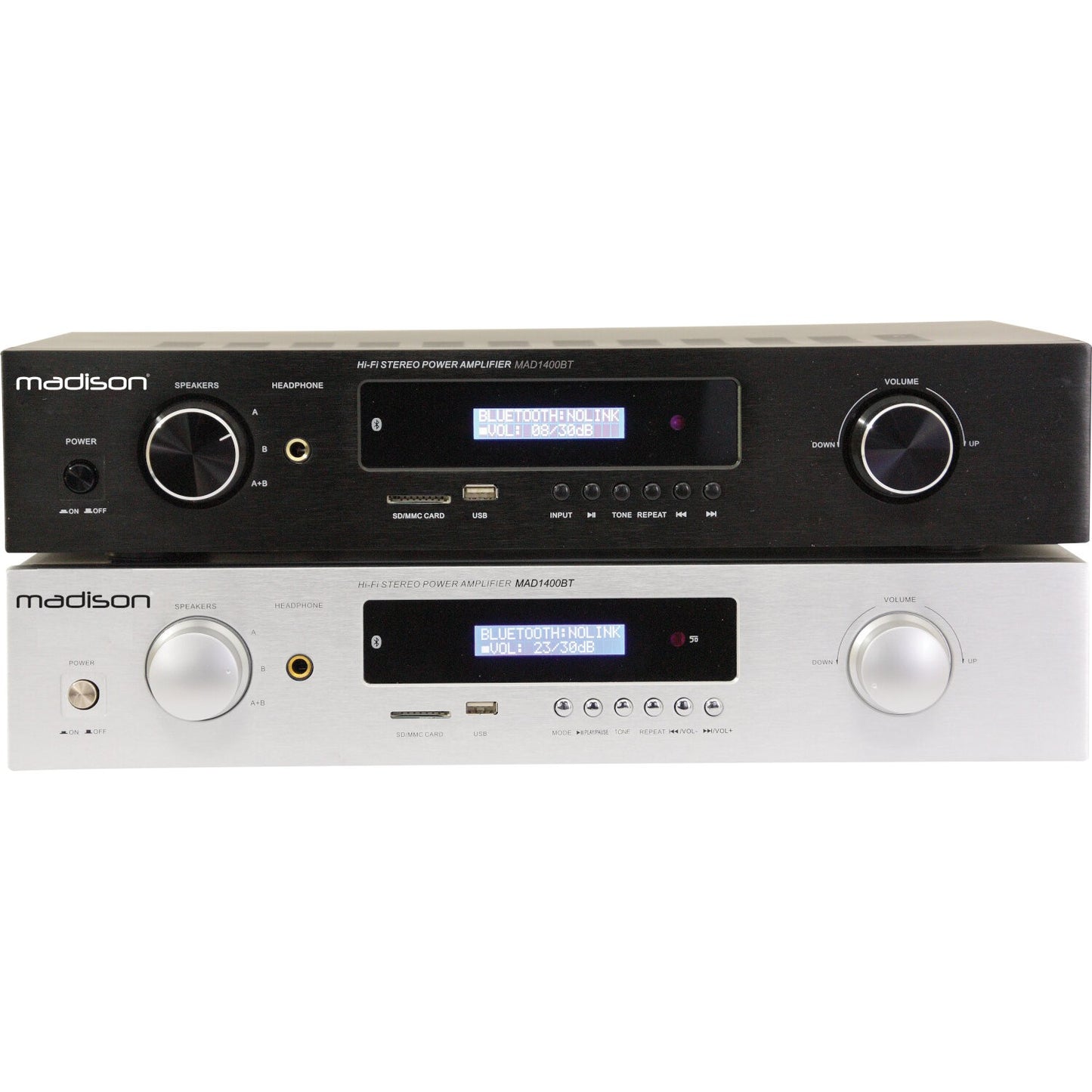 MAD1400BT-BK HI-FI STEREO AMPLIFIER 2 x 100W RM