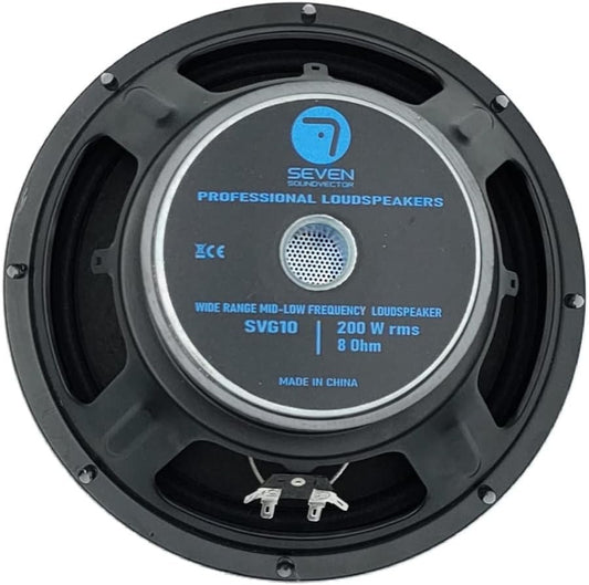 SVG10 Altavoz grave medio 10 pulgadas 400v max.