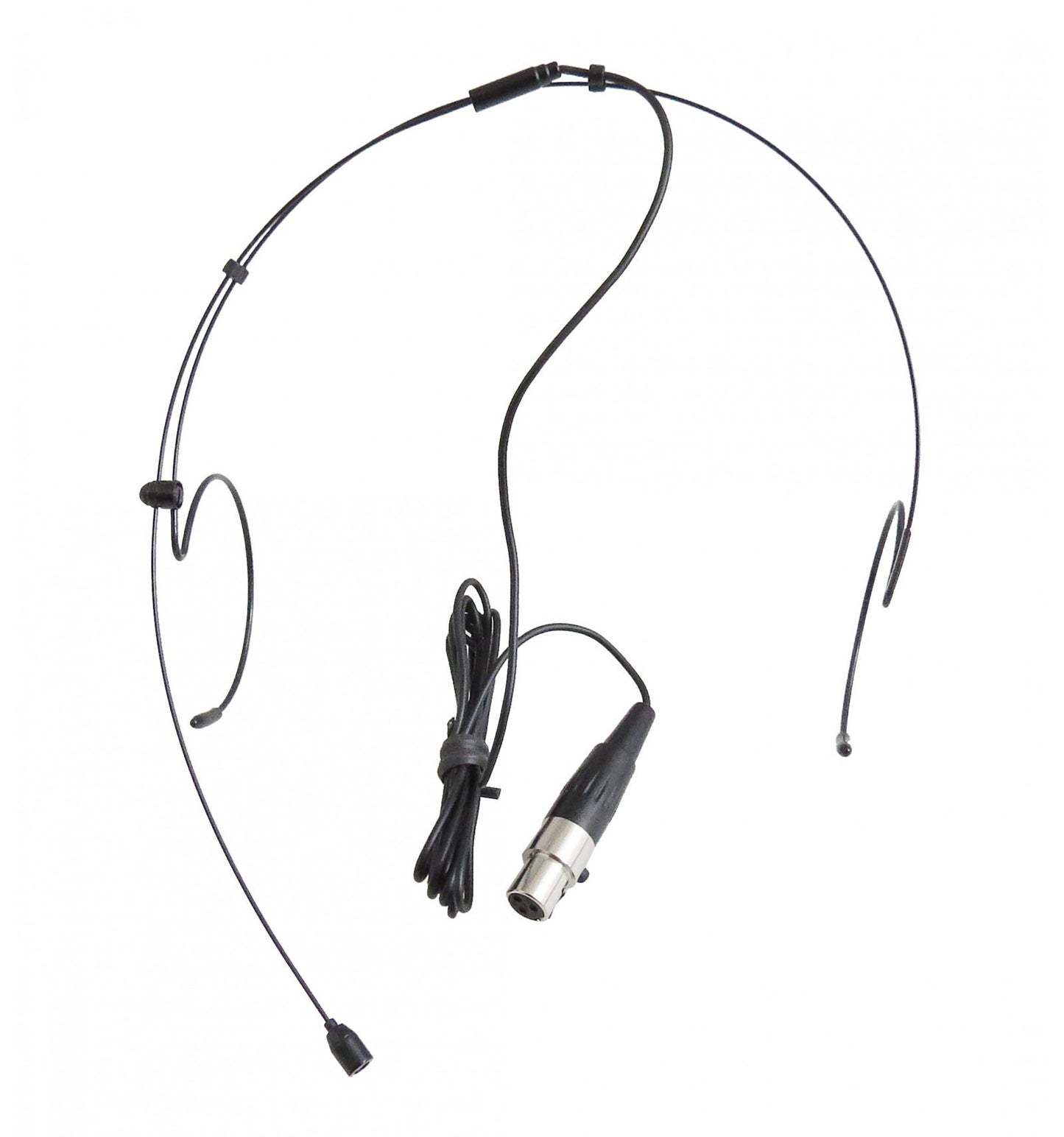 Microfono diadema mini xlr 3 pin Negro