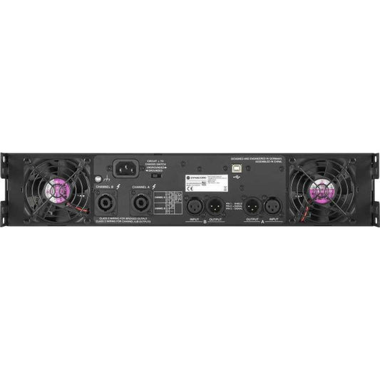 L1800FD Dynacord Etapa de potencia 2x950w a 4 ohm