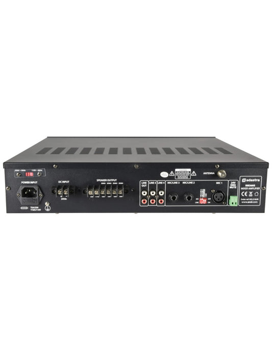RM360S Amplificador 360W RMS Línea 100V con Zonas