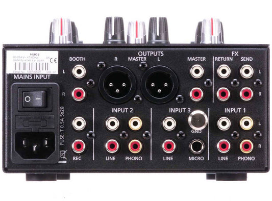 Ecler NUO2.0 Mezclador DJ de 2 canales