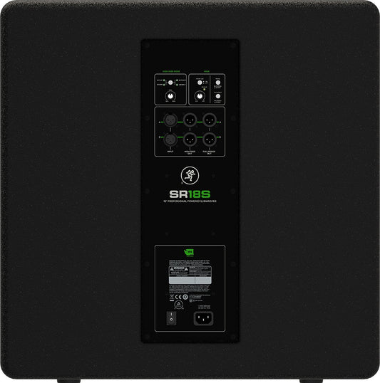 MACKIE SR18S Subwoofer activo profesional de 18" y 1600 W