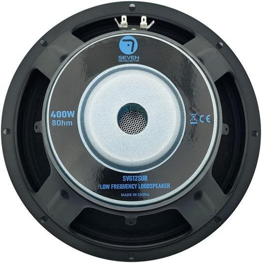 Seven Soundvector SVG12SUB/8 ,Sub-Grave 8 Ohm 400W AES 800W Peak