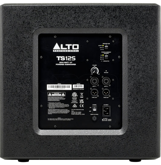 ALTO TS12S Subwoofer Activo 12" 2500w