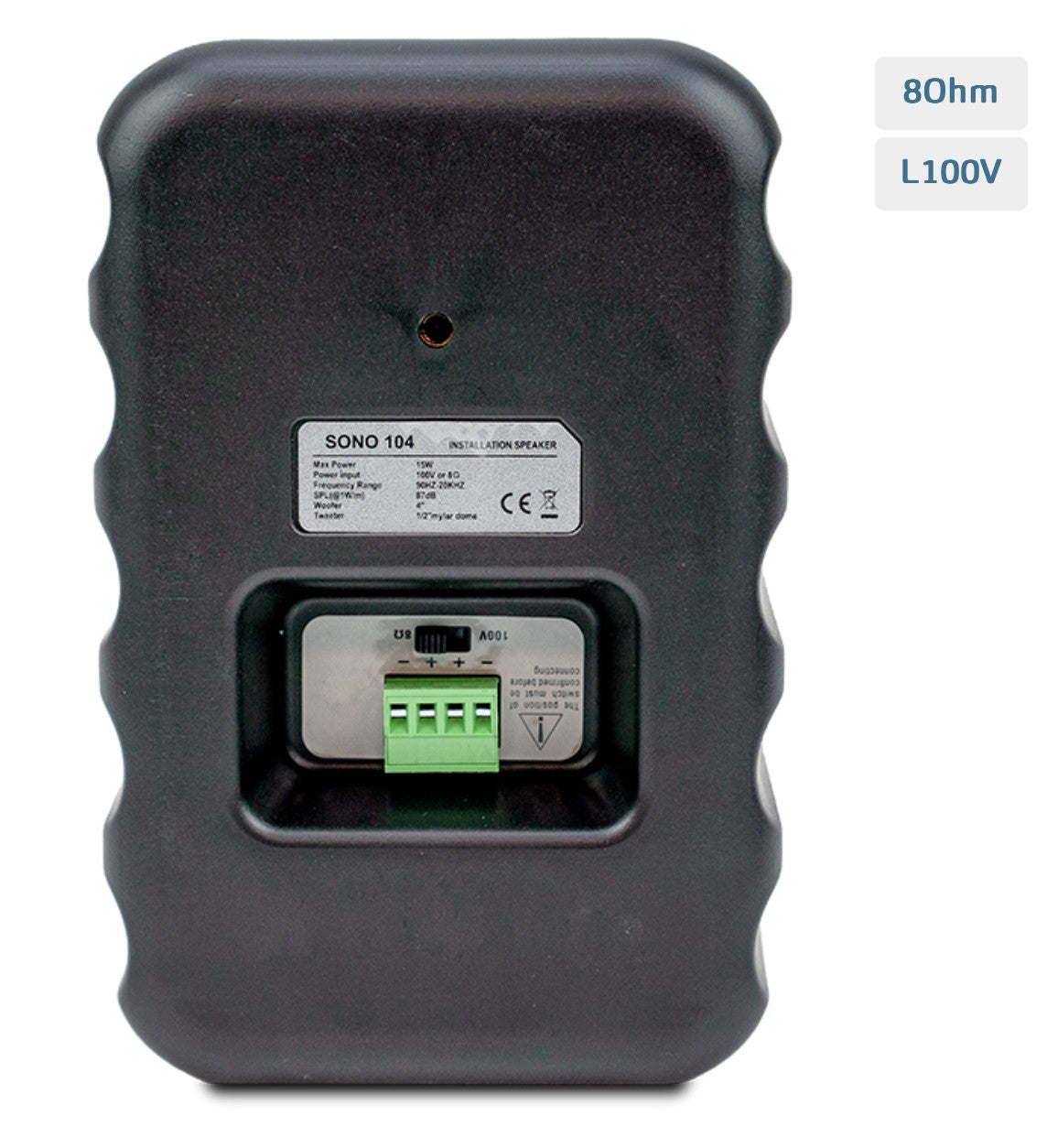 SONO 104 LINE, 30 W @ 8 Ohm. 15 W @ L100V.