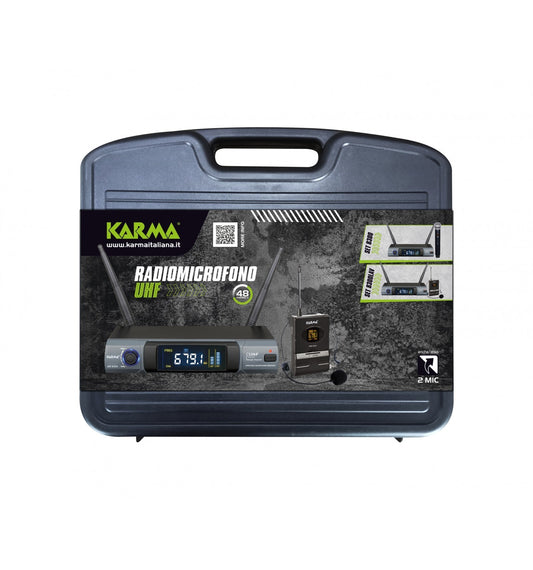 KARMA SET 8300LAV MICRÓFONO INALÁMBRICO UHF DIADEMA