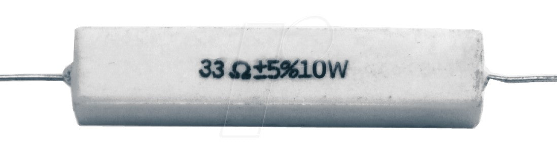 Resistencia Tiza 10w 33 ohm