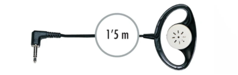 Fonestar FA-235 | Mini Auricular In-Ear Mono con Soporte