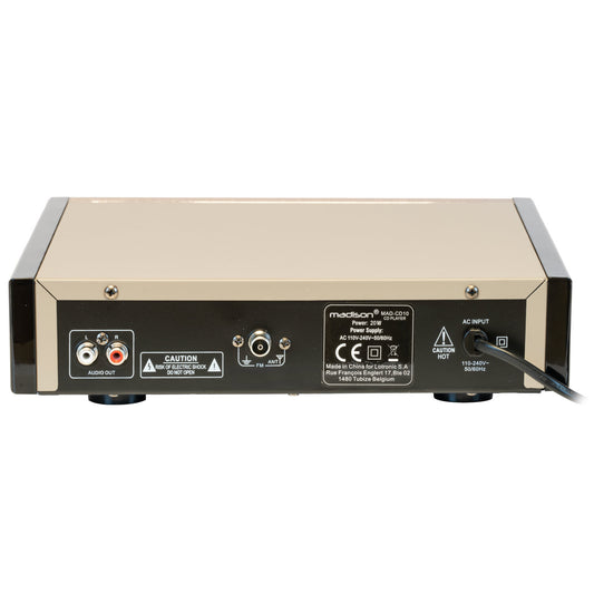 Reproductor CD USB Radio Madison MAD-CD10 | CD-R/RW/MP3 | Mando a Distancia