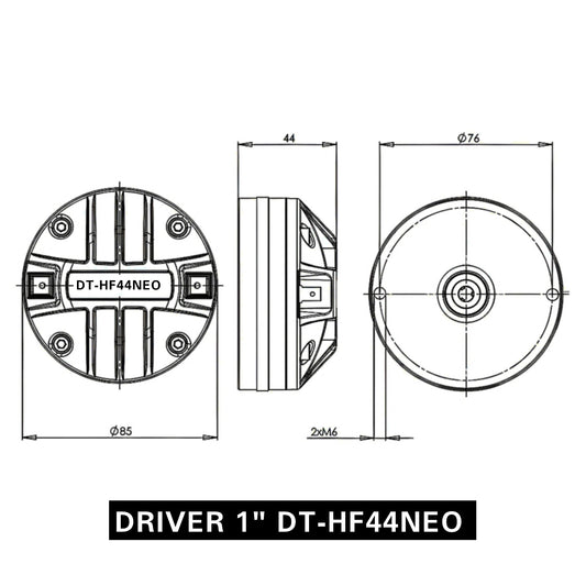 DT-AUDIO DT-HF44NEO | Motor de Compresión de Agudos 1" 120W