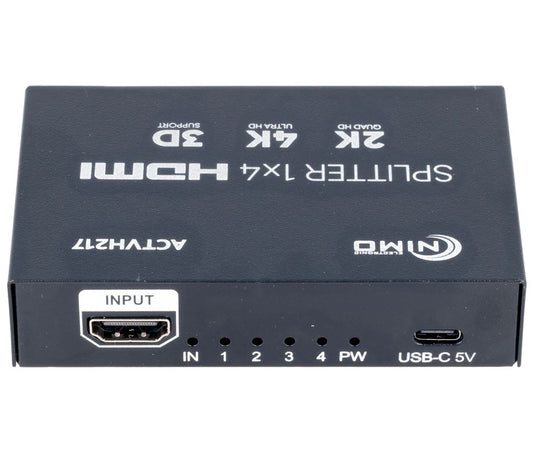 NIMO ACTVH217 Splitter HDMI 1 entrada 4 salidas 4K 3D