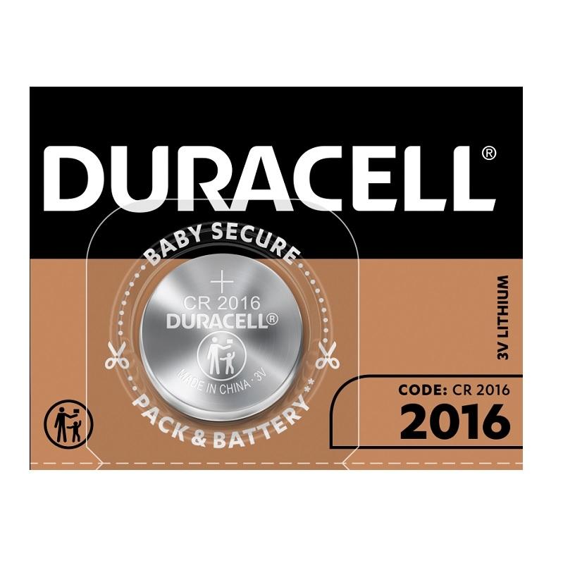 Duracell CR2016 | Pila de Botón Litio 3V
