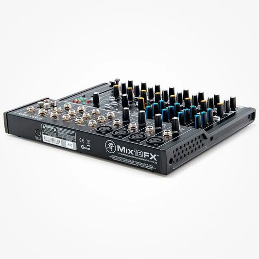 Mackie Mix12FX — Mezclador Compacto 12 Canales con Efectos