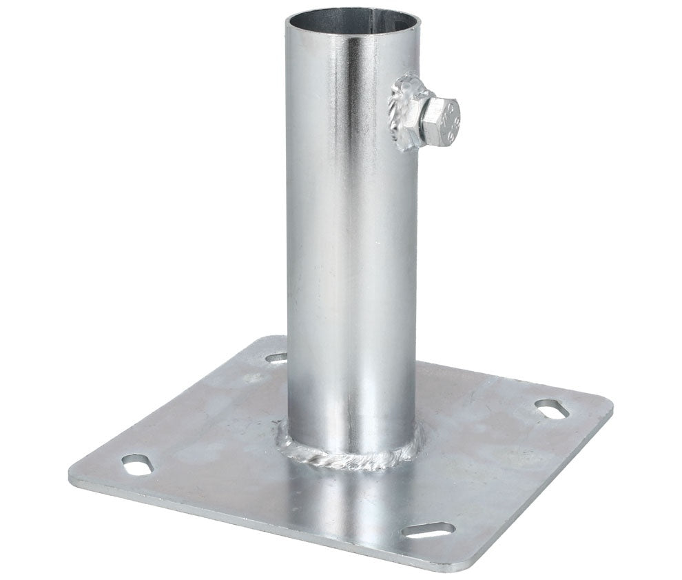 NIMO SF-40 — Base Fija de Suelo para Mástil hasta Ø40mm
