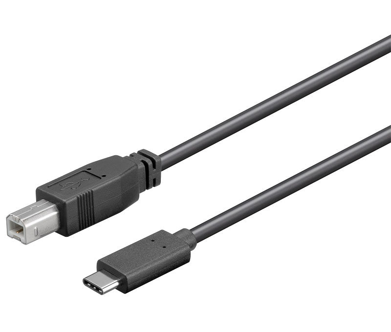 NIMO WIR1158 — Cable USB-C 3.1 Macho a USB-B 2.0 Macho 1m