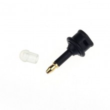 Adaptador Toslink a Mini Jack Optico 3,5mm - Imagen 1