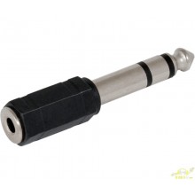 Adaptador Jack macho 6,3mm a hembra de 3,5mm estéreo