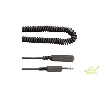 Alargador espiral jack 6,3mm