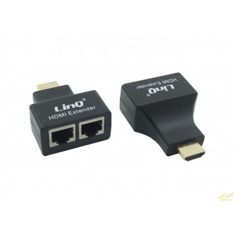 EXTENSOR HDMI POR RJ45 MAXIMO 30m